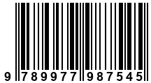Código de Barras de '.9789977987545.'