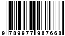 Código de Barras de '.9789977987668.'