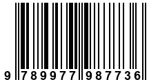Código de Barras de '.9789977987736.'