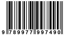 Código de Barras de '.9789977997490.'