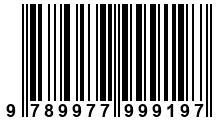 Código de Barras de '.9789977999197.'