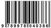 Código de Barras de '.9789978040386.'