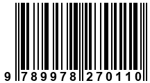 Código de Barras de '.9789978270110.'