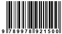 Código de Barras de '.9789978921500.'