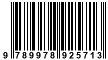 Código de Barras de '.9789978925713.'