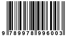 Código de Barras de '.9789978996003.'