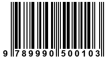 Código de Barras de '.9789990500103.'