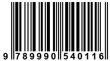 Código de Barras de '.9789990540116.'