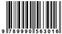 Código de Barras de '.9789990563016.'