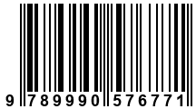 Código de Barras de '.9789990576771.'