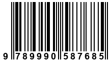 Código de Barras de '.9789990587685.'