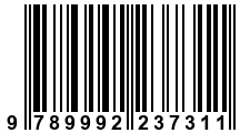 Código de Barras de '.9789992237311.'
