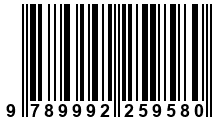 Código de Barras de '.9789992259580.'