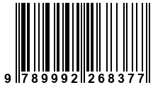 Código de Barras de '.9789992268377.'