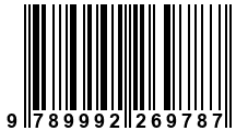 Código de Barras de '.9789992269787.'