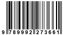 Código de Barras de '.9789992273661.'