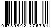Código de Barras de '.9789992276761.'