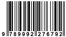 Código de Barras de '.9789992276792.'