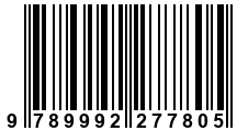 Código de Barras de '.9789992277805.'