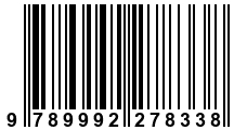 Código de Barras de '.9789992278338.'