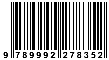 Código de Barras de '.9789992278352.'