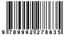 Código de Barras de '.9789992278635.'