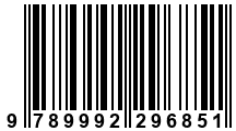 Código de Barras de '.9789992296851.'