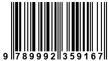 Código de Barras de '.9789992359167.'