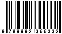 Código de Barras de '.9789992366332.'
