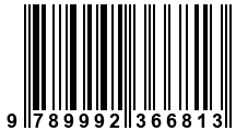 Código de Barras de '.9789992366813.'