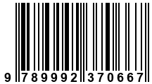 Código de Barras de '.9789992370667.'
