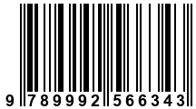 Código de Barras de '.9789992566343.'