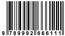 Código de Barras de '.9789992666111.'