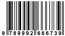 Código de Barras de '.9789992666739.'