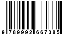 Código de Barras de '.9789992667385.'