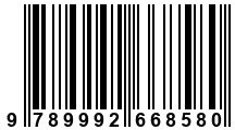 Código de Barras de '.9789992668580.'
