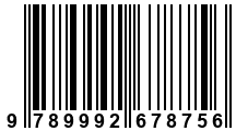 Código de Barras de '.9789992678756.'