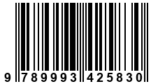Código de Barras de '.9789993425830.'