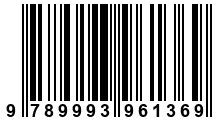 Código de Barras de '.9789993961369.'