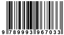 Código de Barras de '.9789993967033.'