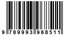 Código de Barras de '.9789993968511.'