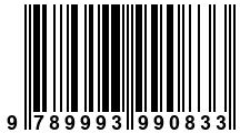 Código de Barras de '.9789993990833.'