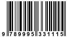 Código de Barras de '.9789995331115.'