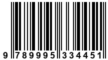 Código de Barras de '.9789995334451.'