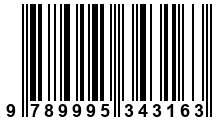 Código de Barras de '.9789995343163.'