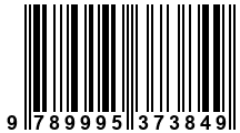 Código de Barras de '.9789995373849.'