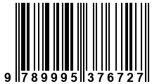 Código de Barras de '.9789995376727.'