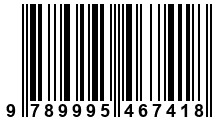 Código de Barras de '.9789995467418.'