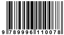 Código de Barras de '.9789996110078.'