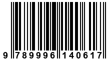 Código de Barras de '.9789996140617.'